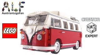 YouTube Thumbnail Lego Creator 10220 Volkswagen T1 Camper Van Speed Build