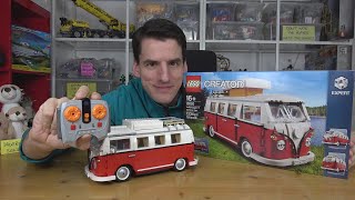 YouTube Thumbnail RC-Umbau für den großartigen Bulli! LEGO® Creator Expert 10220 by CustomBricks