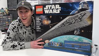 YouTube Thumbnail LEGO Star Wars Super Star Destroyer Unboxing!
