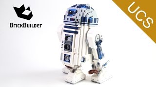YouTube Thumbnail Lego Ultimate Collector Series 10225 R2-D2 - Lego Speed Build