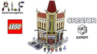 YouTube Thumbnail Lego Creator 10232 Palace Cinema - Lego Speed Build Review