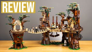 YouTube Thumbnail LEGO Star Wars™ UCS Ewok™ Village REVIEW | Set 10236