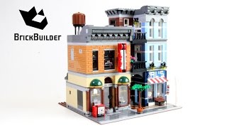 YouTube Thumbnail Lego Creator 10246 Detective’s Office - Lego Speed Build