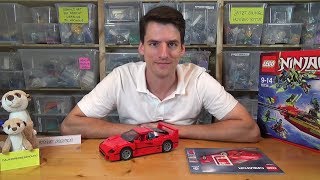 YouTube Thumbnail LEGO® Creator Expert 10248 - Ferrari F40