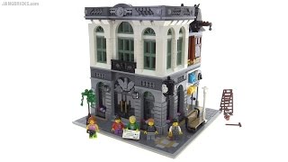 YouTube Thumbnail LEGO Creator Brick Bank detailed review! set 10251