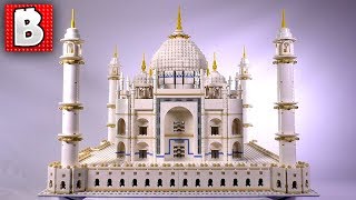 YouTube Thumbnail LEGO Taj Mahal Set 10256 2nd Biggest Ever!!!| Unbox Build Time Lapse Review