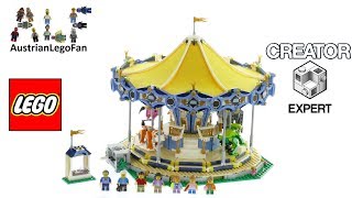 YouTube Thumbnail Lego Creator 10257 Carousel Speed Build