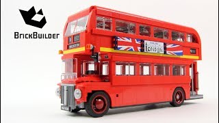 YouTube Thumbnail Lego Creator 10258 London Bus - Lego Speed Build