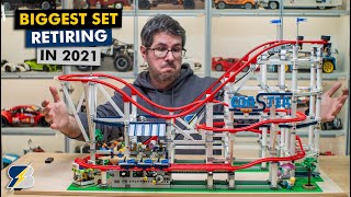 YouTube Thumbnail The biggest LEGO set retiring in 2021 - 10261 Roller Coaster