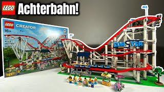 YouTube Thumbnail Nicht für jeden geeignet, dennoch ein großer Spaß! | LEGO &quot;Achterbahn&quot; Review! | Set 10261