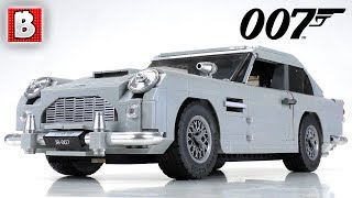 YouTube Thumbnail LEGO James Bond Aston Martin DB5 Review! | Creator Expert 10262