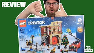 YouTube Thumbnail Wirklich so schlecht wie ihr Ruf? Die weihnachtliche Feuerwache LEGO® 10263 [Review]