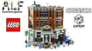 YouTube Thumbnail Lego Creator 10264 Corner Garage Speed Build