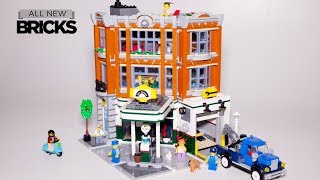 YouTube Thumbnail Lego Creator Expert 10264 Corner Garage Speed Build