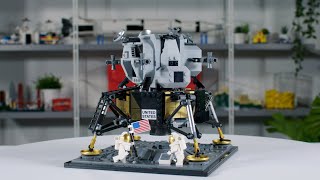 YouTube Thumbnail LEGO Lunar Lander Designer Video Review #10266