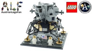 YouTube Thumbnail Lego Creator 10266 NASA Apollo 11 Lunar Lander Speed Build