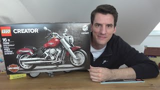 YouTube Thumbnail Das erste Motorrad in der LEGO® Creator Expert-Reihe: 10269 Harley-Davidson Fatboy