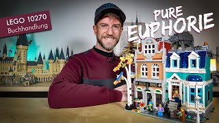 YouTube Thumbnail Nach vielen mickrigen Sets die pure Euphorie: Lego Creator Expert 10270 Buchhandlung