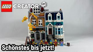 YouTube Thumbnail Würde ich nochmal kaufen :) | LEGO Creator Expert &quot;Buchhandlung&quot; (10270) Review!