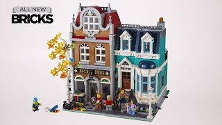 YouTube Thumbnail Lego Creator Expert 10270 Bookshop Speed Build