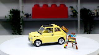 YouTube Thumbnail LEGO Creator Expert Fiat 500 | LEGO Designer Video 10271