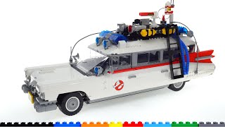 YouTube Thumbnail LEGO Ghostbusters ECTO-1 large scale set 10274 review!