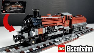YouTube Thumbnail Dampflok aus LEGO &#39;Krokodil Lok&#39; Set gebaut! | MOC Review Alternativbuild von Set 10277!