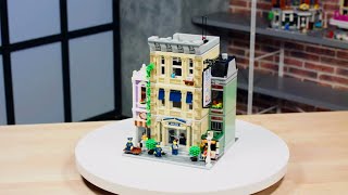YouTube Thumbnail LEGO Police Station 10278 | Designer Video Modular Series 2021!