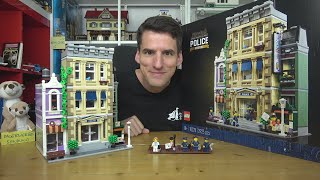 YouTube Thumbnail Etwas kahl &amp; keine Premiumqualität, aber ein schönes Haus von außen: LEGO® 10278 Polizei Station