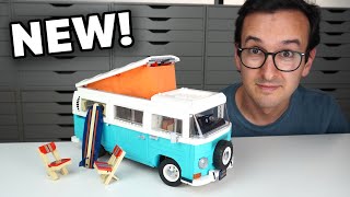 YouTube Thumbnail LEGO 10279 VOLKSWAGEN T2 Camper Van REVIEW