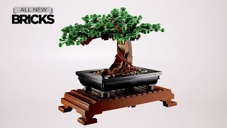 YouTube Thumbnail Lego Botanical Collection 10281 Bonsai Tree Speed Build