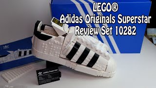 YouTube Thumbnail Review LEGO Adidas Originals Superstar Schuh (Set 10282)