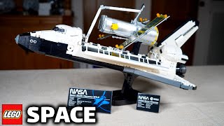 YouTube Thumbnail Das beste LEGO Space Set: 2021 &#39;Spaceshuttle Discovery&#39; Review! | Set 10283