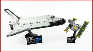 YouTube Thumbnail LEGO Creator 10283 Space Shuttle Discovery Speed Build for Collectors - Brick Builder