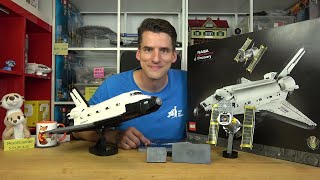 YouTube Thumbnail Super Modell mit Farbseuche &amp; kleinen Problemchen: LEGO® 10283 NASA Space Shuttle Discovery