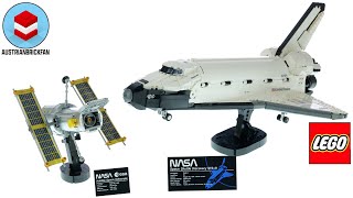 YouTube Thumbnail Lego 10283 NASA Space Shuttle Discovery - Lego Speed Build Review