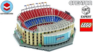YouTube Thumbnail LEGO Creator Expert 10284 Camp Nou – FC Barcelona Speed Build