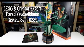 YouTube Thumbnail Review LEGO Paradiesvogelblume (Creator Expert Set 10289)