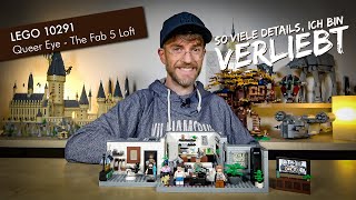 YouTube Thumbnail Ich bin verliebt! Lego 10291 Queer Eye - The Fab 5 Loft