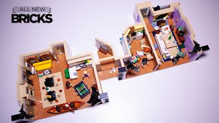YouTube Thumbnail Lego 10292 The Friends Apartments Speed Build