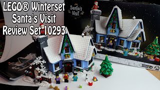 YouTube Thumbnail Review: LEGO Santa&#39;s Visit 2021 (Winter Set 10293)