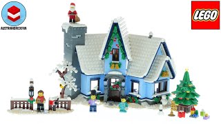 YouTube Thumbnail Lego Winter Village 10293 Santa´s Visit - Lego Speed Build