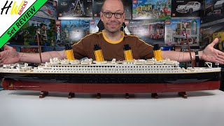 YouTube Thumbnail Was für ein Klotz! LEGO 10294 Titanic Längstes LEGO Set ever