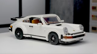 YouTube Thumbnail LEGO Porsche 911 Turbo and 911 Targa | LEGO Designer Video 10295