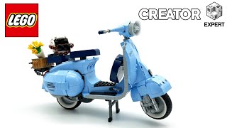 YouTube Thumbnail LEGO Creator Vespa 125 (10298) - Speed build