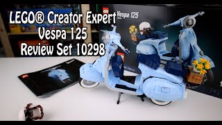 YouTube Thumbnail Review LEGO Vespa 125 (Creator Expert Set 10298)