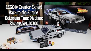 YouTube Thumbnail Review: LEGO Back to the Future DeLorean Time Machine (Set 10300)