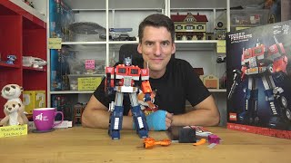 YouTube Thumbnail Optimus Prime! Endlich Transformers aus Legos! Creator 10302 - 1500 Teile für 170€