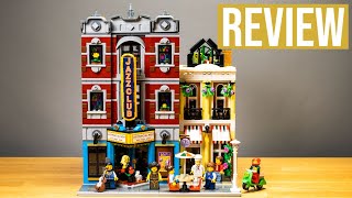 YouTube Thumbnail LEGO Icons Jazzclub REVIEW | Set 10312