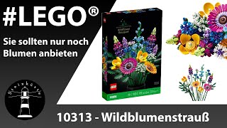 YouTube Thumbnail Eine sehr geile Neuheit! Warum ich dermaßen überzeugt bin - LEGO® 10313 Wildblumenstrauß